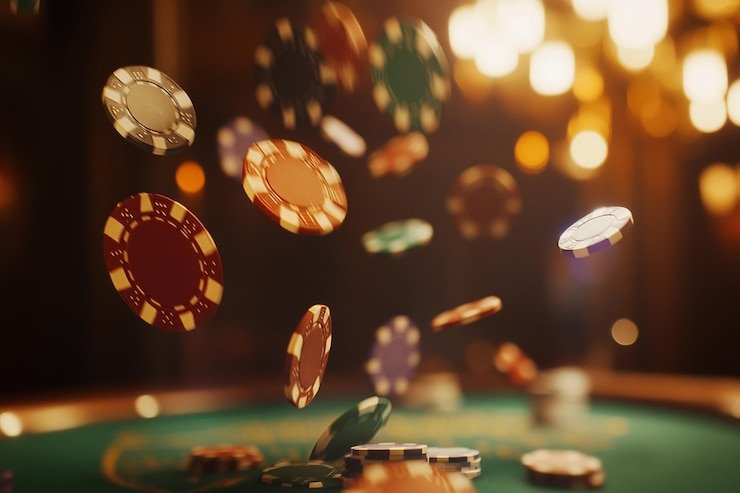 nasa4d id live dealer studio with multi-camera blackjack table and dealer visible on screen